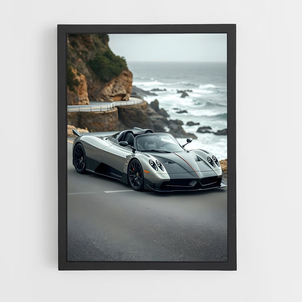 Poster Zonda Rush – affiche Pagani (vue 2)
